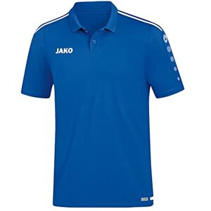 JAKO Men's Striker 2.0 Polo, Royal/White, M JAKO Men's Striker 2.0 Polo, Royal/White, M