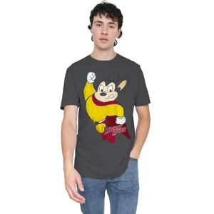 Mighty Mouse Classic Hero Unisex T Shirt, Black, Medium Mighty Mouse Classic Hero Unisex T Shirt, Black, Medium