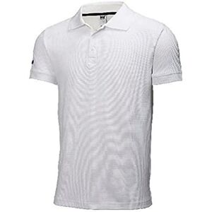 Helly Hansen Men's Crewline Polo, White, XL Helly Hansen Men's Crewline Polo, White, XL