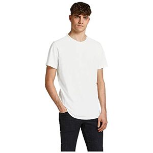 JACK & JONES Men's JJEBASHER TEE O-Neck SS NOOS T-Shirt, Cloud Dancer/Fit:REG, XL JACK & JONES Men's JJEBASHER TEE O-Neck SS NOOS T-Shirt, Cloud Dancer/Fit:REG, XL