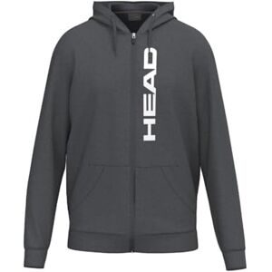 HEAD Club Original Hoodie FZ Men Grey Melange HEAD Club Original Hoodie FZ Men Grey Melange