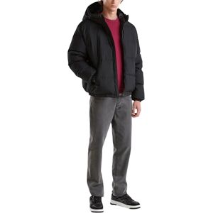 United Colors of Benetton Men's 2jf8un05e Short Down Jacket, Black, M United Colors of Benetton Men's 2jf8un05e Short Down Jacket, Black, M