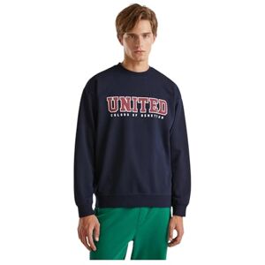 United Colors of Benetton Men's Maglia G/C M/L 342zu1094 Hooded Sweatshirt, Blue, L United Colors of Benetton Men's Maglia G/C M/L 342zu1094 Hooded Sweatshirt, Blue, L