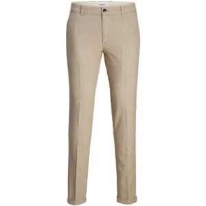 JACK & JONES Men's Jpstmarco Jjhenry Chino Sn Trousers, Crockery/Detail: Herringbone, 32 W/34 L JACK & JONES Men's Jpstmarco Jjhenry Chino Sn Trousers, Crockery/Detail: Herringbone, 32 W/34 L