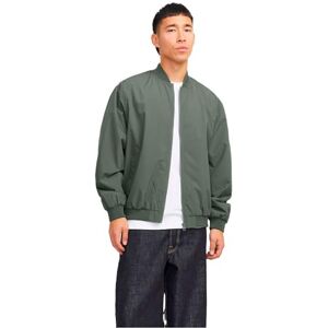 JACK & JONES Men's Jjecharge Bomber Jacket Noos, Agave Green, S JACK & JONES Men's Jjecharge Bomber Jacket Noos, Agave Green, S