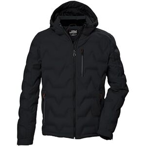 killtec KOW 60 MN QLTD JCKT 41834-000 Men's Quilted Jacket with Hood/Jacket is Water-Repellent Black XXL killtec KOW 60 MN QLTD JCKT 41834-000 Men's Quilted Jacket with Hood/Jacket is Water-Repellent Black XXL