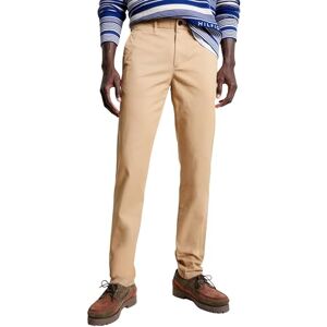 Tommy Hilfiger Men Chino Bleecker 1985 Pima Cotton Woven Pants, Yellow, 31W / 28L Tommy Hilfiger Men Chino Bleecker 1985 Pima Cotton Woven Pants, Yellow, 31W / 28L