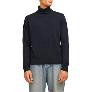 JACK & JONES Men's Jjebasic Knit Roll Neck Noos Knitted Jumper, Blazer Navy, L JACK & JONES Men's Jjebasic Knit Roll Neck Noos Knitted Jumper, Blazer Navy, L