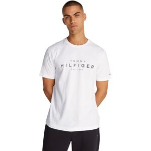 Tommy Hilfiger Men’s Big Short Sleeve Regular Fit T-Shirt, White (White), XS Tommy Hilfiger Men’s Big Short Sleeve Regular Fit T-Shirt, White (White), XS