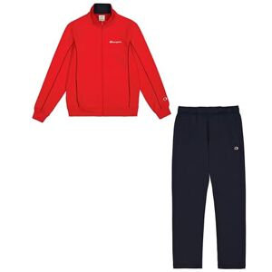 Champion Men's Legacy Script Shop Piping (220289) -Soft Compact Powerblend Fleece High-Neck Tracksuit, Red (RS054), XXL Champion Men's Legacy Script Shop Piping (220289) -Soft Compact Powerblend Fleece High-Neck Tracksuit, Red (RS054), XXL
