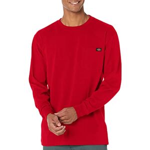 Dickies Men's Long Sleeve Heavyweight Crew Neck Big and Tall, English Red, XL Dickies Men's Long Sleeve Heavyweight Crew Neck Big and Tall, English Red, XL