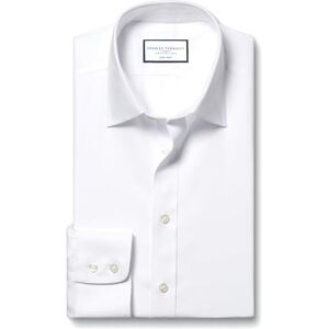 Charles Tyrwhitt Shirts for Men White Non Iron with 100% Cotton Twill Formal Dress Shirt for Work, Business & Weddings Classic Fit with Classic Collar Charles Tyrwhitt Shirts for Men White Non Iron with 100% Cotton Twill Formal Dress Shirt for Work, Business & Weddings Classic Fit with Classic Collar
