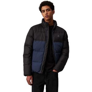 Calvin Klein Jeans Men's Transitional Puffer Jacket, Multicolor (Ink/Ck Black), S Calvin Klein Jeans Men's Transitional Puffer Jacket, Multicolor (Ink/Ck Black), S
