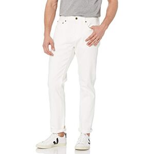 Amazon Essentials Men's Athletic-Fit Stretch Jeans Discontinued Colours, Bright White, 42W / 32L Amazon Essentials Men's Athletic-Fit Stretch Jeans Discontinued Colours, Bright White, 42W / 32L