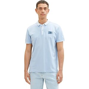 TOM TAILOR Men's 1036428 Polo Shirt with Stretch Content, 26320-Stonington Blue, L TOM TAILOR Men's 1036428 Polo Shirt with Stretch Content, 26320-Stonington Blue, L