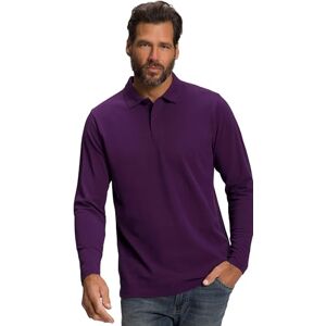JP 1880 Men's Poloshirt Piquee 1/1 Polo Shirt, Deep Purple, 5XL JP 1880 Men's Poloshirt Piquee 1/1 Polo Shirt, Deep Purple, 5XL
