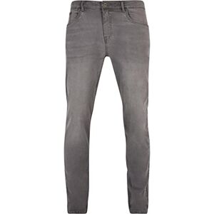 Urban Classics Men's Stretch Denim Trousers, Midgrey, W38 Urban Classics Men's Stretch Denim Trousers, Midgrey, W38
