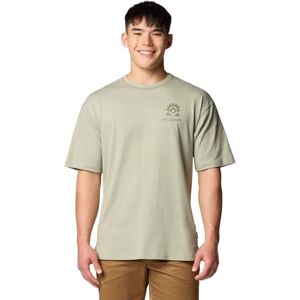 Columbia Men's Landroamer Short Sleeve Crew, Short Sleeve T-Shirt, Safari, XXL Columbia Men's Landroamer Short Sleeve Crew, Short Sleeve T-Shirt, Safari, XXL