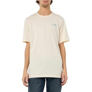 The North Face Men's S/S Redbox Graphic Infill T-Shirt, White Dune/TNF Black Li, L The North Face Men's S/S Redbox Graphic Infill T-Shirt, White Dune/TNF Black Li, L