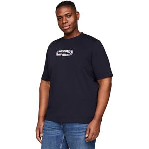 Tommy Hilfiger Men Bt-Hilfiger Track Graphic Tee-B S/S T-Shirts, Blue, XXL Tommy Hilfiger Men Bt-Hilfiger Track Graphic Tee-B S/S T-Shirts, Blue, XXL
