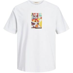 JACK & JONES Men's Jornoto Art Tee SS Crew Neck T-Shirt, Bright White, XS JACK & JONES Men's Jornoto Art Tee SS Crew Neck T-Shirt, Bright White, XS