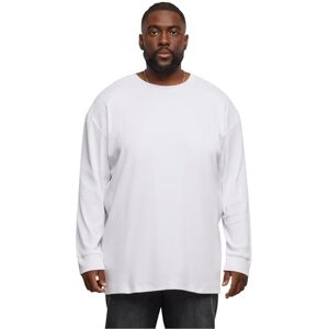 Urban Classics Organic Boxy Rib Long Sleeve T-Shirt 2XL White Urban Classics Organic Boxy Rib Long Sleeve T-Shirt 2XL White