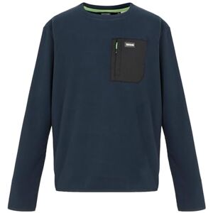 Regatta Mens Frankie Fleece Crewneck Sweatshirt, Comfortable & Lightweight with Zip Chest Pocket Perfect for Outdoors, Walking, Camping & Hiking Navy Regatta Mens Frankie Fleece Crewneck Sweatshirt, Comfortable & Lightweight with Zip Chest Pocket Perfect for Outdoors, Walking, Camping & Hiking Navy