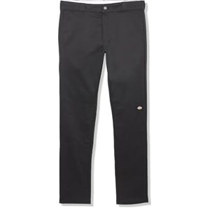 Dickies Men's Skinny Straight Double Knee Work Pant, Black, 34W x 32L Dickies Men's Skinny Straight Double Knee Work Pant, Black, 34W x 32L