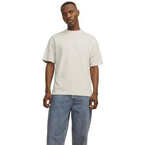 JACK & JONES Men's Jjeurban Edge Tee SS O-Neck Noos T-Shirt, Moonbeam, M JACK & JONES Men's Jjeurban Edge Tee SS O-Neck Noos T-Shirt, Moonbeam, M
