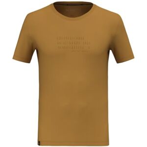 Salewa Men's Eagle Poem Dry T-Shirt M T-Shirt Golden Brown Salewa Men's Eagle Poem Dry T-Shirt M T-Shirt Golden Brown