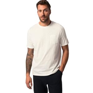 JP 1880 Men's Large Sizes Plus Sizes Menswear L-8XL T-Shirt, Half Sleeve, Flame Jersey, Round Neck, up to 8 XL 824250, Off-White, 3XL JP 1880 Men's Large Sizes Plus Sizes Menswear L-8XL T-Shirt, Half Sleeve, Flame Jersey, Round Neck, up to 8 XL 824250, Off-White, 3XL