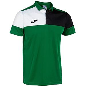 Joma Men's Crew V T-Shirt, Green, Black, White, L Joma Men's Crew V T-Shirt, Green, Black, White, L