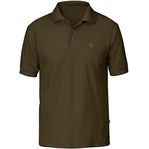 Fjällräven Men's Crowley Pique Shirt, Dark Olive, S UK Fjällräven Men's Crowley Pique Shirt, Dark Olive, S UK