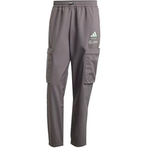 adidas Men's Mercedes AMG Petronas Formula ONE Team Premium Woven Pant Men, Grey strata/Frozen Green, M adidas Men's Mercedes AMG Petronas Formula ONE Team Premium Woven Pant Men, Grey strata/Frozen Green, M