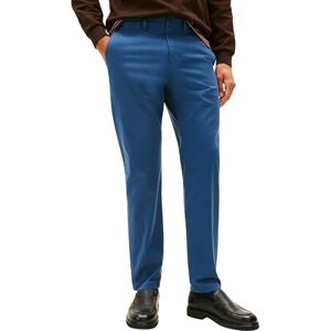 Tommy Hilfiger Men Harlem Essential Twill MW0MW40690 Chino, Blue, 33W / 34L Tommy Hilfiger Men Harlem Essential Twill MW0MW40690 Chino, Blue, 33W / 34L
