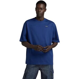 G-STAR Men's Boxy Base 2.0 T-Shirt, Blue (ballpen blue D23726-C336-1822), M G-STAR Men's Boxy Base 2.0 T-Shirt, Blue (ballpen blue D23726-C336-1822), M