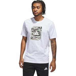 adidas Men's CAMO Shape Graphic T-Shirt, White/Wonder Alumina, XXL Tall adidas Men's CAMO Shape Graphic T-Shirt, White/Wonder Alumina, XXL Tall