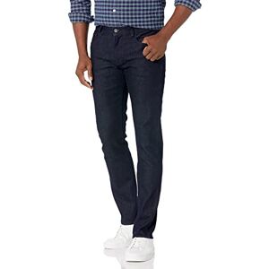 Armani Exchange Men's 5 Pocket Slim Dark Rinse Jeans, Indigo Denim/Indigo, W32 Armani Exchange Men's 5 Pocket Slim Dark Rinse Jeans, Indigo Denim/Indigo, W32