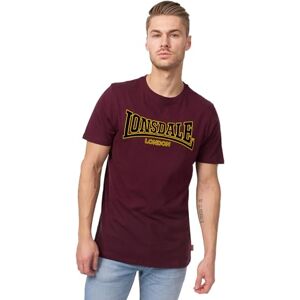 Lonsdale Men's Classic T-Shirt, Oxblood Red, 3XL Lonsdale Men's Classic T-Shirt, Oxblood Red, 3XL