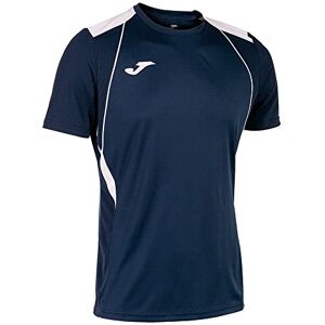 Joma Championship VII Short Sleeve T-Shirt Navy White Joma Championship VII Short Sleeve T-Shirt Navy White