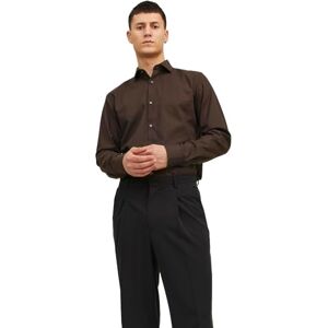 JACK & JONES Men's Jprblaparker Shirt L/S Noos Long Sleeve, Darkest Spruce/Fit: Slim fit, L JACK & JONES Men's Jprblaparker Shirt L/S Noos Long Sleeve, Darkest Spruce/Fit: Slim fit, L