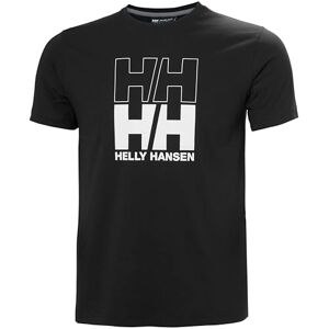 Helly Hansen Men's Core Graphic T 2.0, Black, M Helly Hansen Men's Core Graphic T 2.0, Black, M