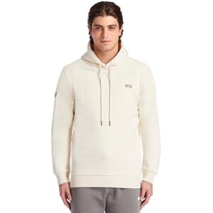 Inter Everyday Unisex Adult Hooded Sweatshirt, Official Product, Exclusive Back to Stadium Collection, 100% Cotton, Suitable for All Nerazzurri Fans, White, M Inter Everyday Unisex Adult Hooded Sweatshirt, Official Product, Exclusive Back to Stadium Collection, 100% Cotton, Suitable for All Nerazzurri Fans, White, M