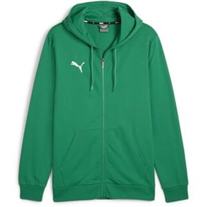 Puma Mens Teamgoal Casuals Hooded Jacket Sweat, Sport Green- White, XXL EU Puma Mens Teamgoal Casuals Hooded Jacket Sweat, Sport Green- White, XXL EU