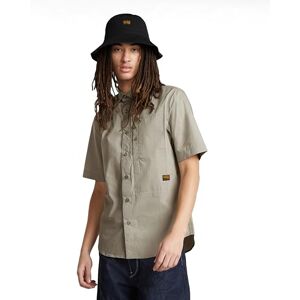 G-STAR RAW G-Star Men's G4A Slim Shirt , Grey (elephant skin D24306-4481-G106), XXL G-STAR RAW G-Star Men's G4A Slim Shirt , Grey (elephant skin D24306-4481-G106), XXL