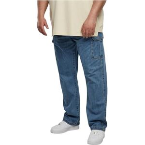 Urban Classics Men's Straight Leg Cargo Jeans Pants, Light Blue Washed, W42 Urban Classics Men's Straight Leg Cargo Jeans Pants, Light Blue Washed, W42