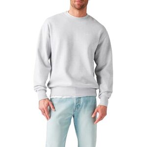 Levi's Men's Authentic Crew Sweatshirt, Light Gray Htr Bros Bc03, M Levi's Men's Authentic Crew Sweatshirt, Light Gray Htr Bros Bc03, M