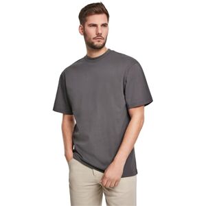 Urban Classics Men's Basic Crew Neck Tall Tee, Oversized Short Sleeves T-Shirt with Dropped Shoulders, 100% Jersey Cotton, in darkshadow, L Urban Classics Men's Basic Crew Neck Tall Tee, Oversized Short Sleeves T-Shirt with Dropped Shoulders, 100% Jersey Cotton, in darkshadow, L
