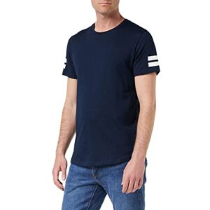 JACK & JONES Men's JCOBORO TEE SS CREW NECK T-Shirt, Blue (Navy Blazer), Small JACK & JONES Men's JCOBORO TEE SS CREW NECK T-Shirt, Blue (Navy Blazer), Small