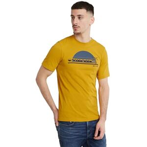 G-STAR RAW G-Star Men's Sunrise Slim T-Shirt, Yellow (dk spice D24689-336-8171), XL G-STAR RAW G-Star Men's Sunrise Slim T-Shirt, Yellow (dk spice D24689-336-8171), XL